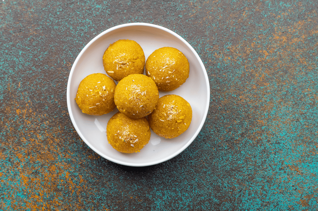 besan-ladoo