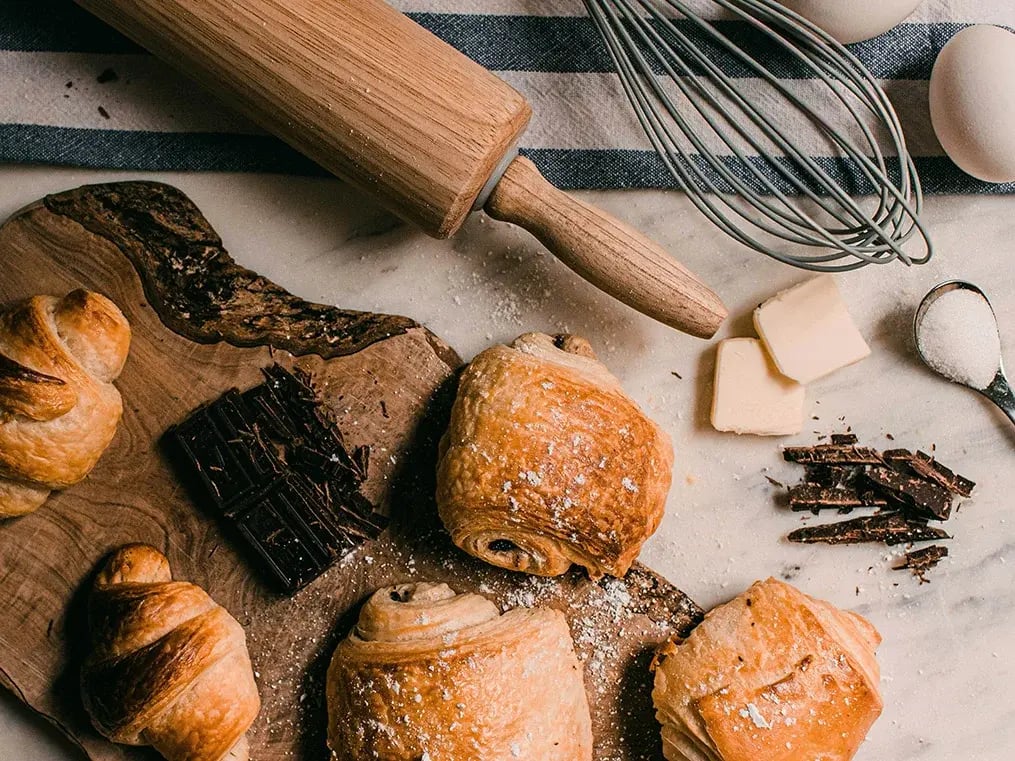 top-view-of-pain-au-chocolat