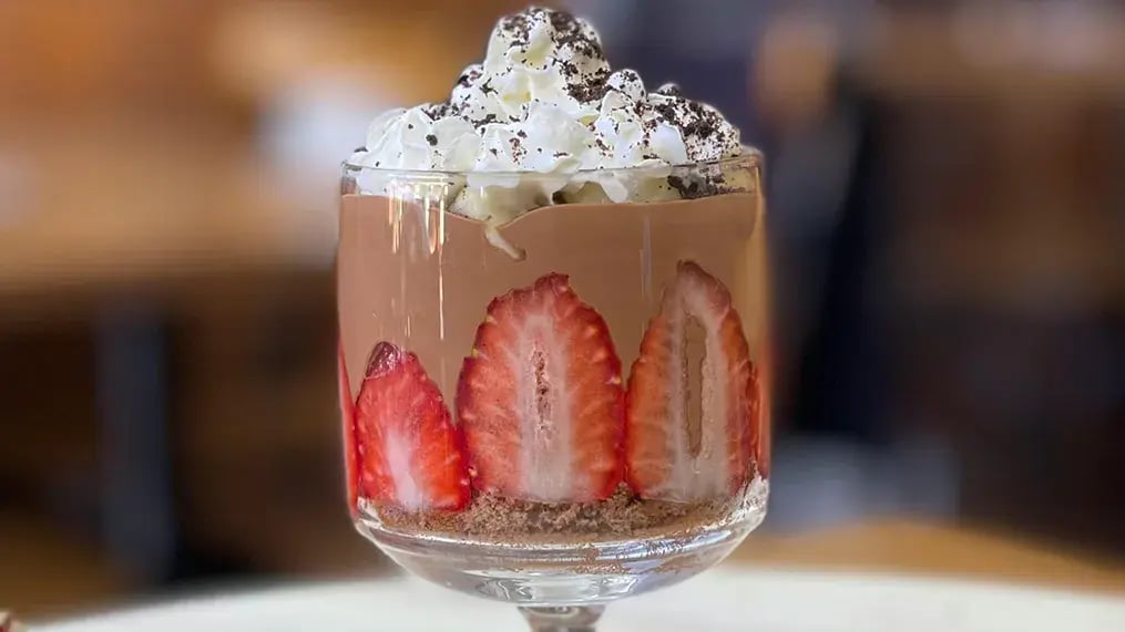 Strawberry Avocado Mousse