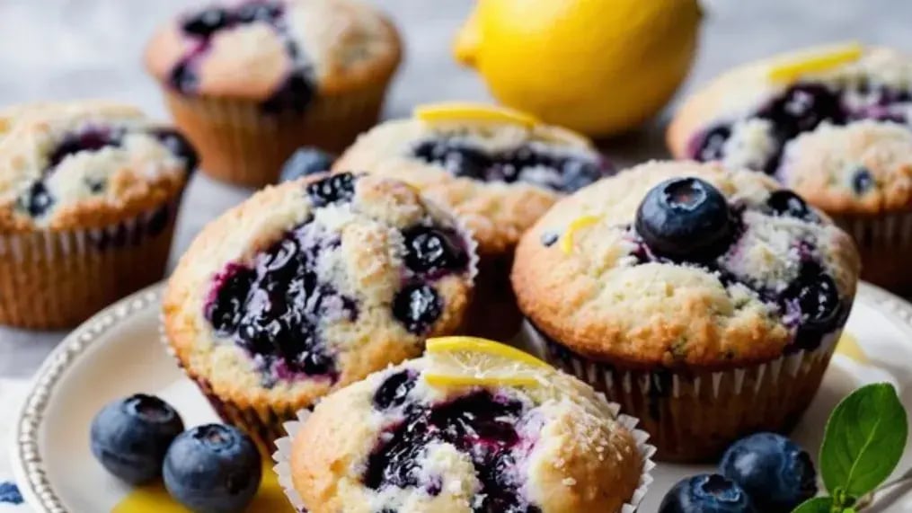 Blueberry Lemon Muffins