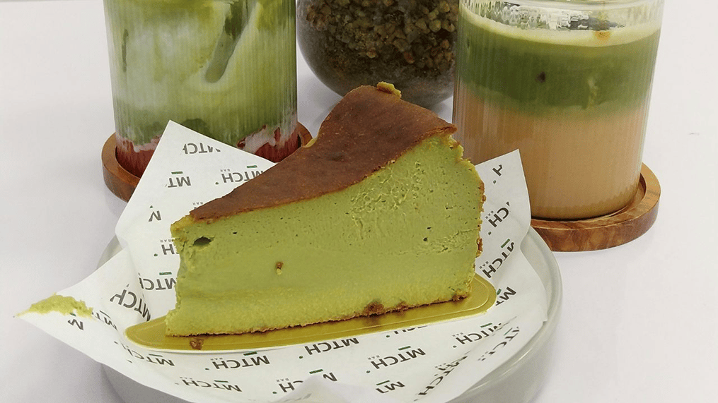 matcha-cheesecake