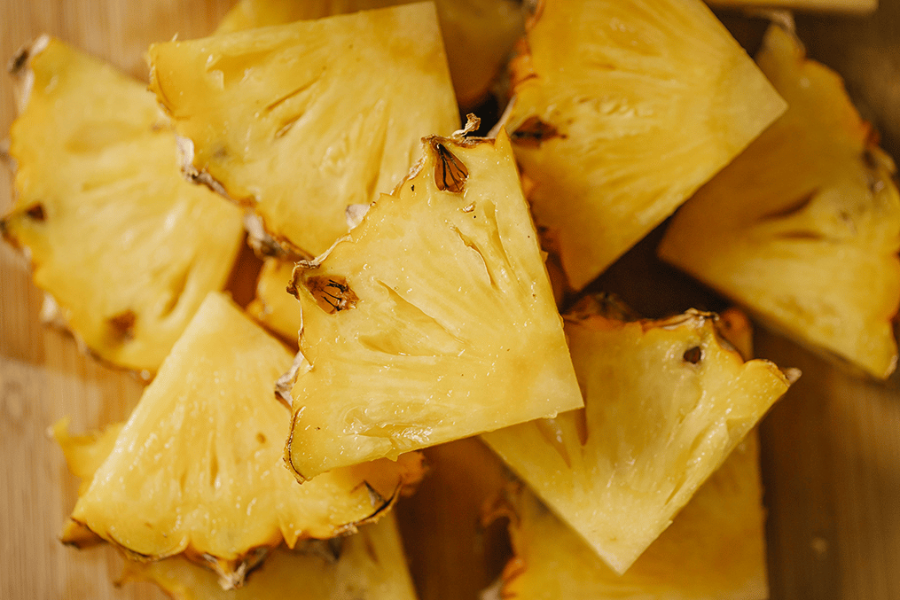 chopped-pineapple