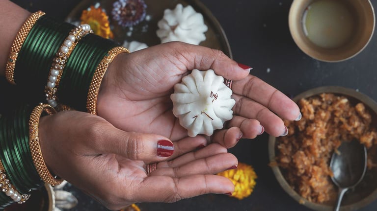 Delicious Steamed Modak Recipes for Ganesh Chaturthi featuring jaggery and dates