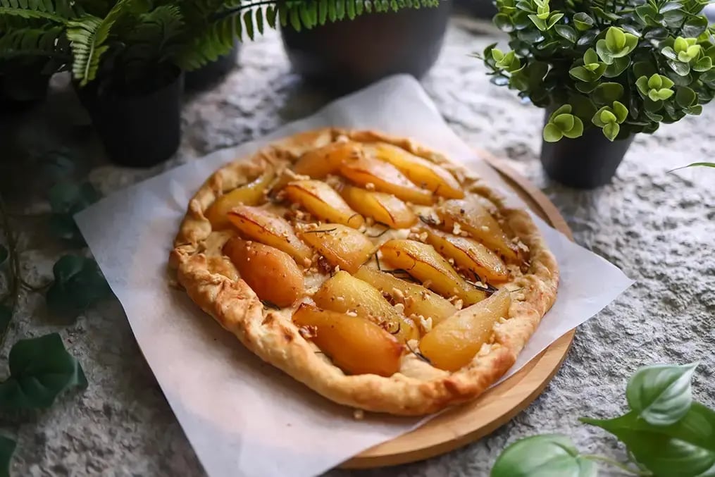 Caramelized Pear Dessert