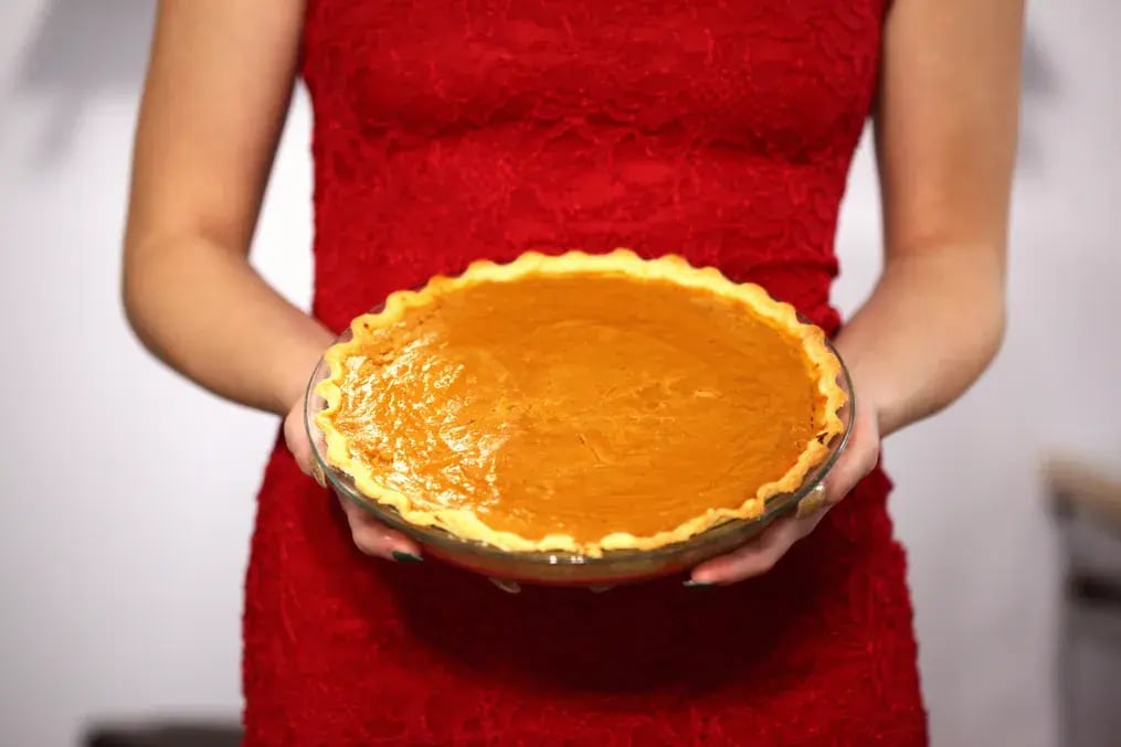 Secretly Healthy Pumpkin Pie