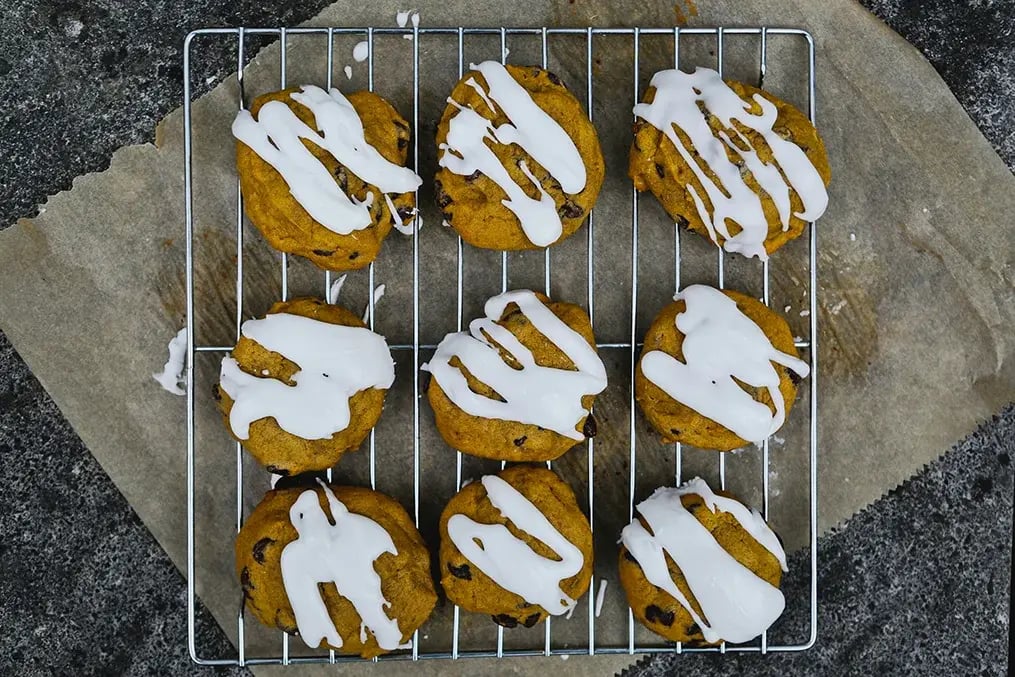 Chocochip Pumpkin Cookies