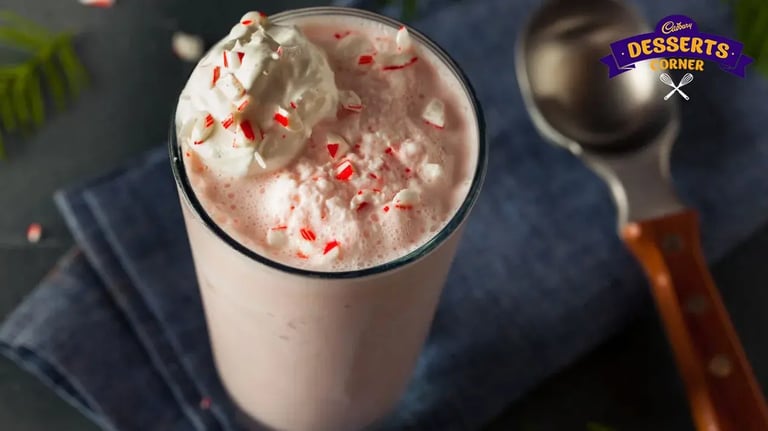 Family-Friendly Peppermint Milkshakes