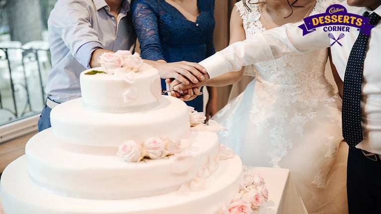 A step-by-step guide to the perfect homemade wedding cake