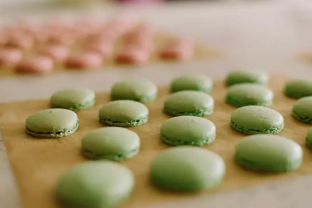 Thandai Macarons