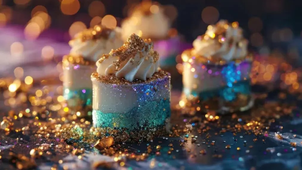 Fun New Year’s Eve Desserts with Sparkling Edible Glitter - Introduction