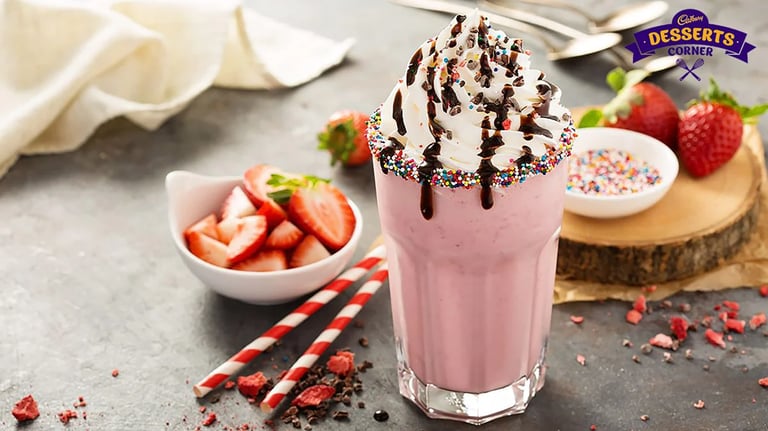 These Milkshakes Have A Sweet Secret Ingredient: Cadbury Gems