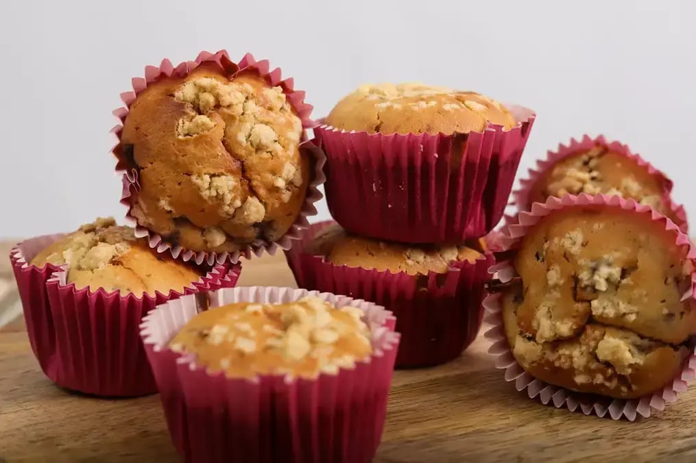 Pumpkin Oat Muffins