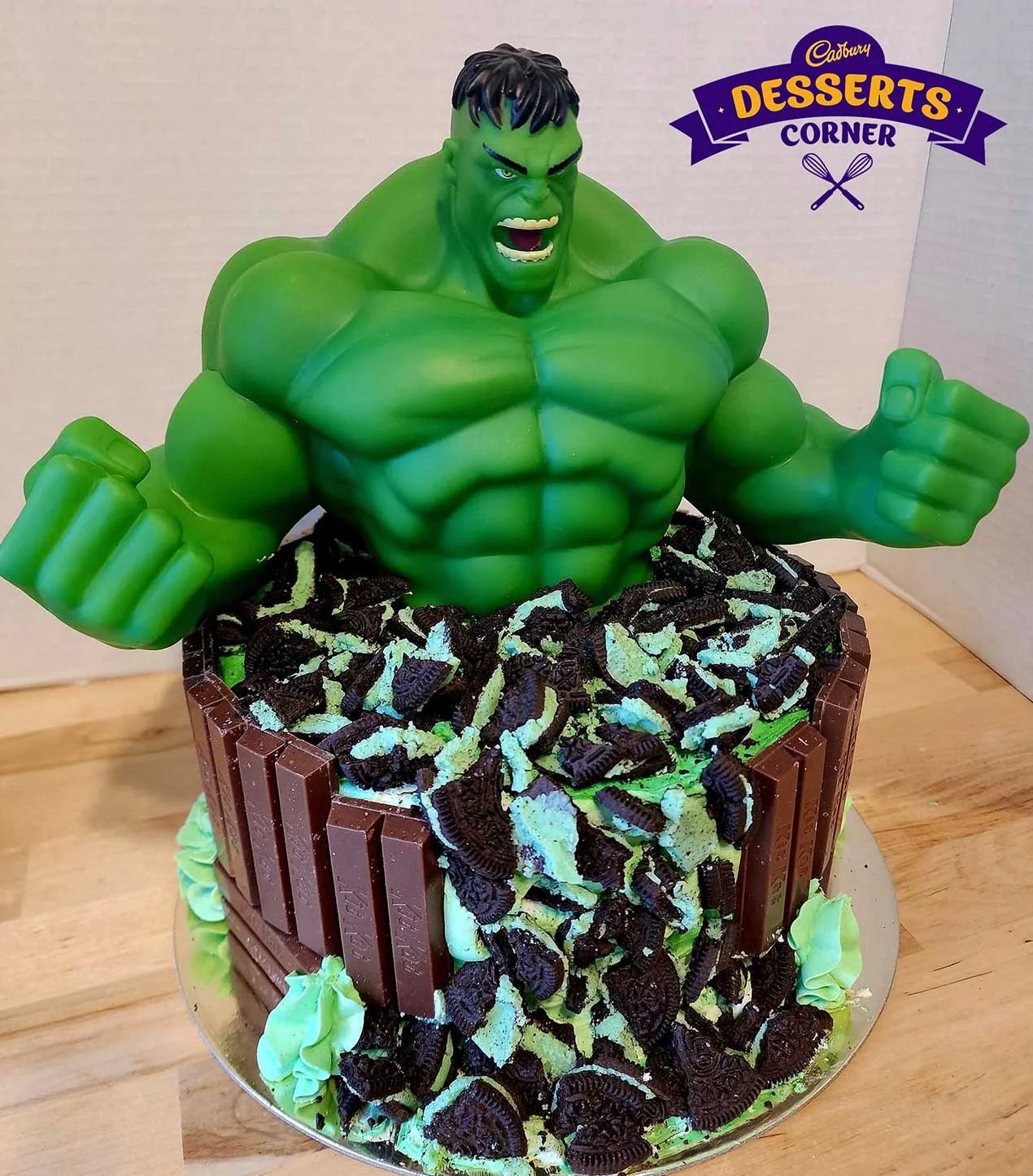 The Hulk Fist Cake