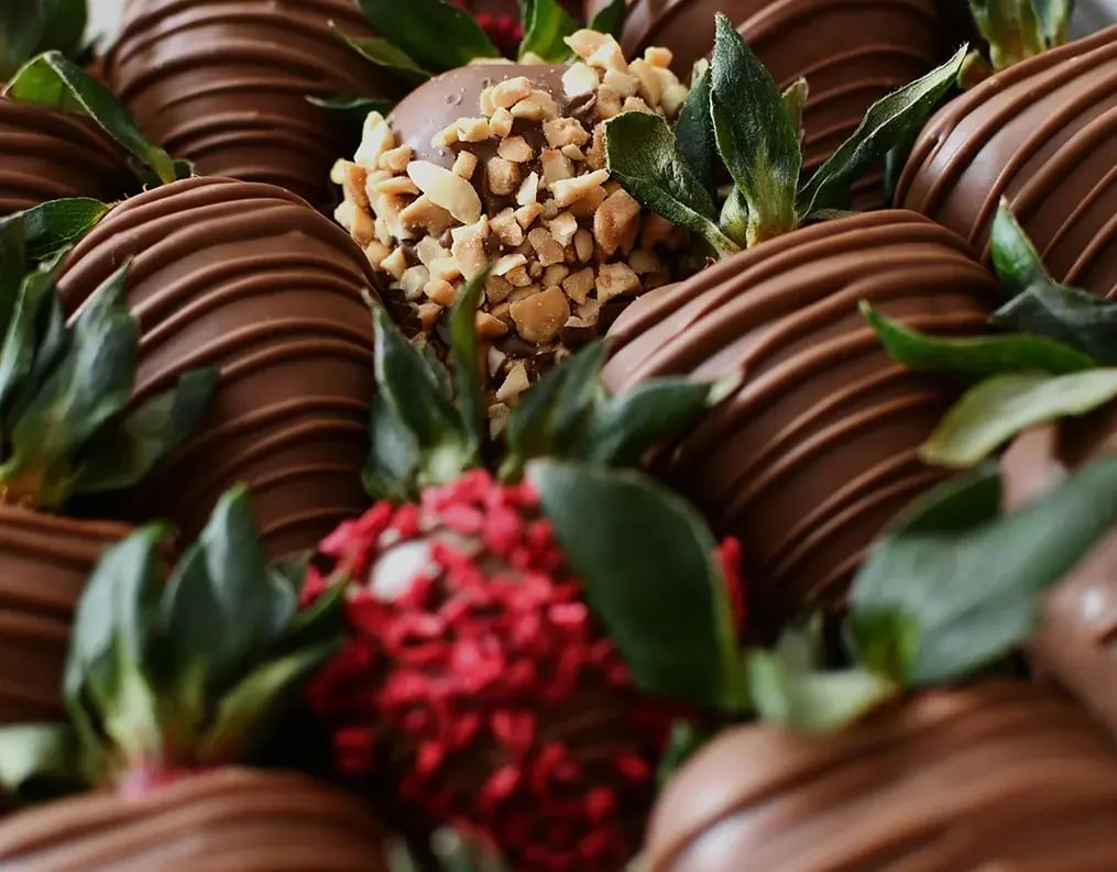 Chocolate-Covered Caramel Apples