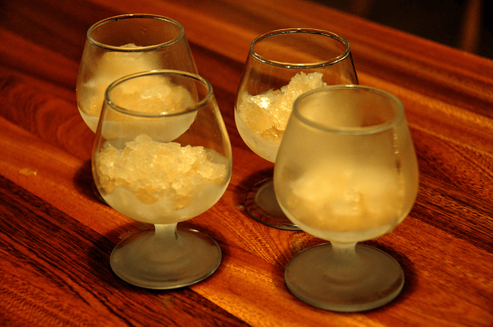 melon-granita