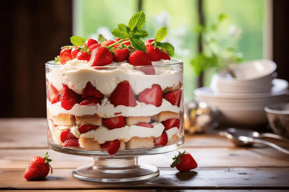 strawberry-trifle