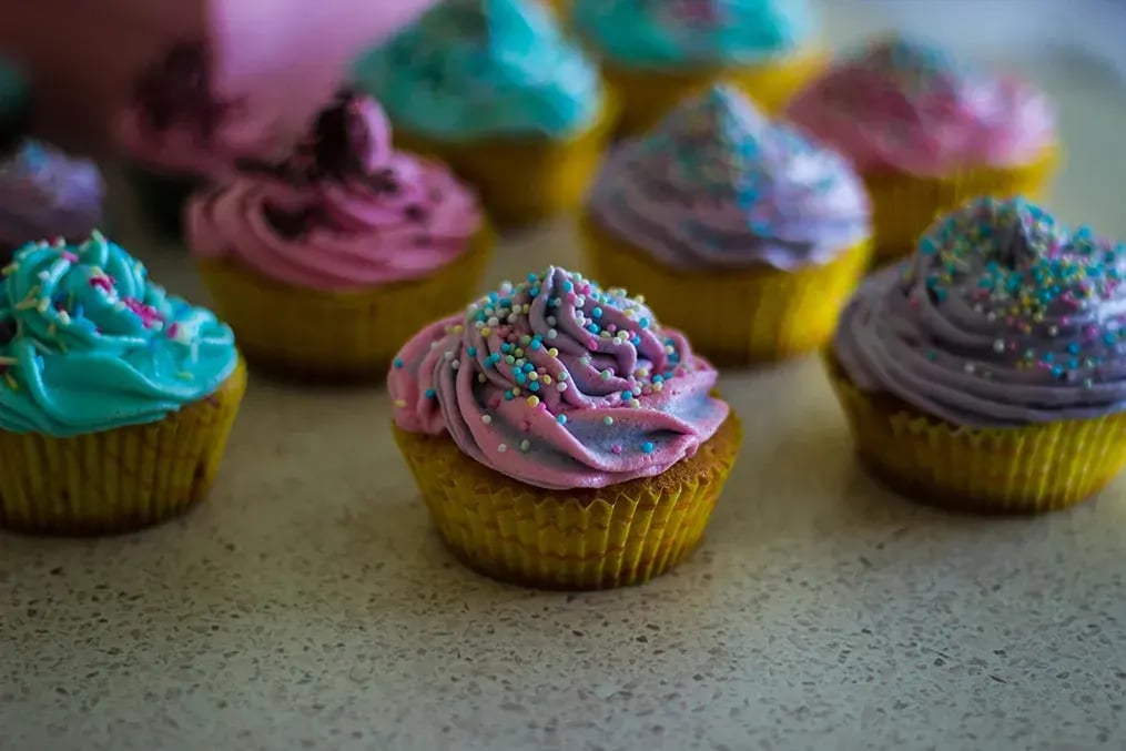 Confetti Cupcakes for Individual Joy