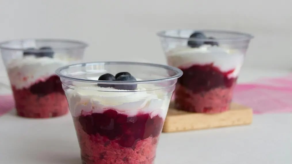 No-cook desserts are a fun and safe way to include your kids in your baking activities - Fruity Yogurt Parfaits