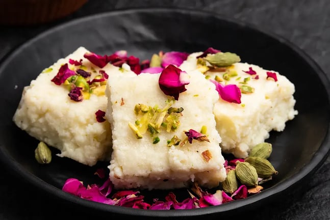 Raise the bar of your dessert making skills with this traditional barfi recipe