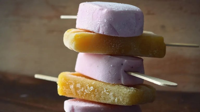 Refreshing Gourmet Popsicles: Brain Freeze Ice Cream & Desserts for the Summer