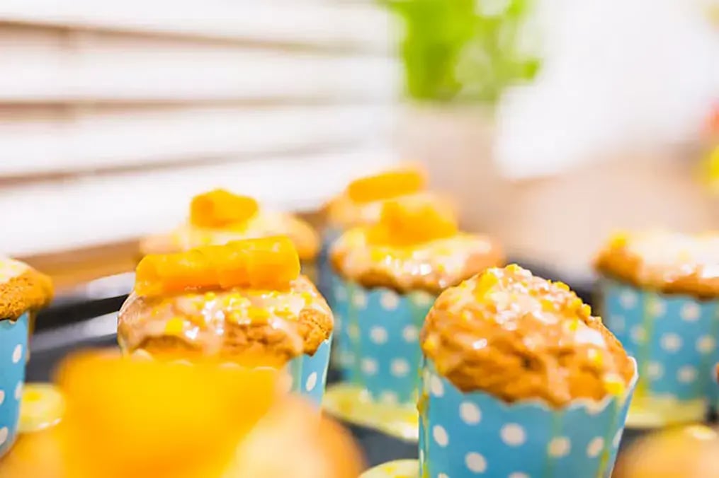 Pineapple Panna Cotta with Toasted Coconut Flakes