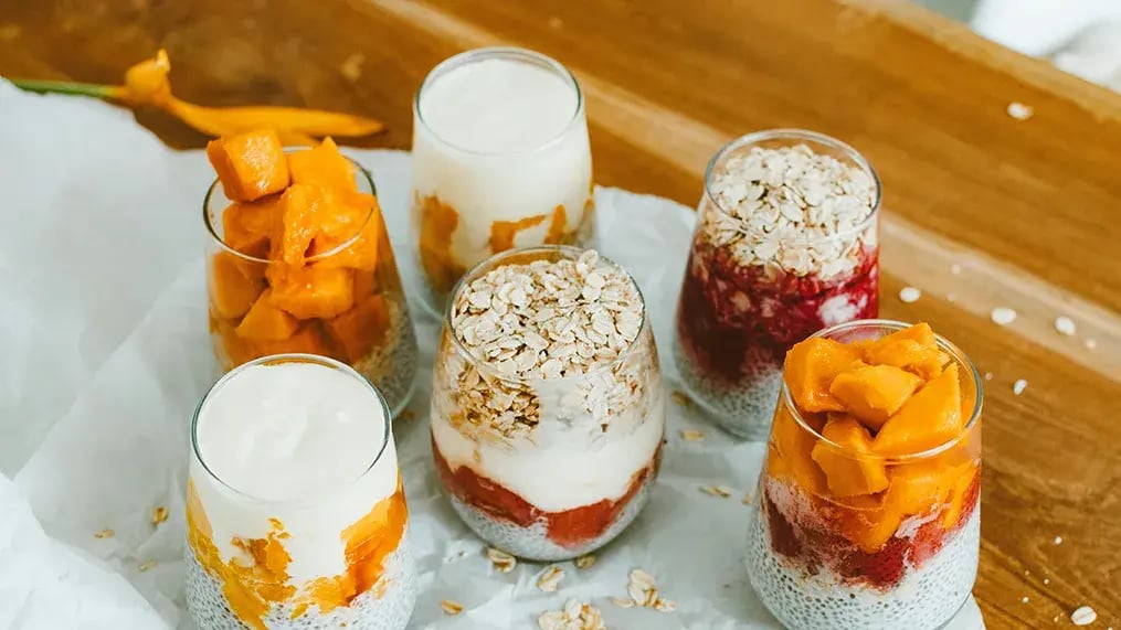 Sweet Without Heat: Easy No-Bake Desserts You Can Whip Up in Minutes - Luscious Mango Yogurt Parfait