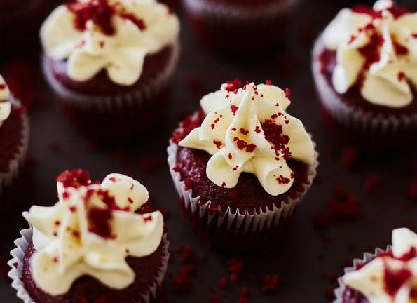 The Eggless Series: Follow This easy cupcake recipe To Make Delicious Eggless Red Velvet Cupcakes