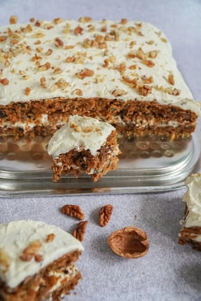 The Eggless Series: follow this eggless carrot cake recipe And Enjoy it With Loved Ones