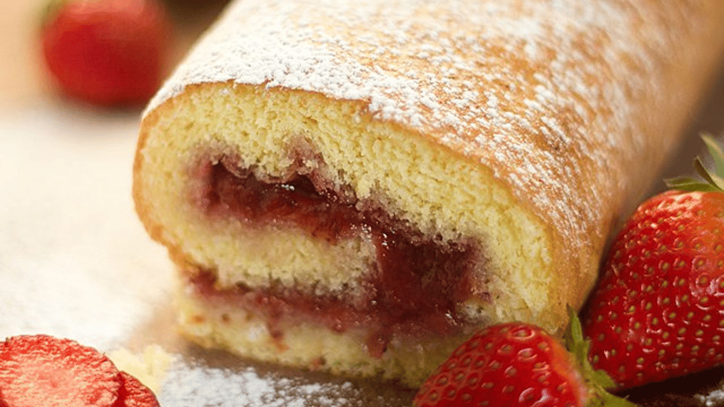 strawberry-roll