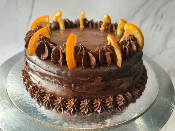 This Chocolate Orange Cream Cake Combines Rich Chocolate With A Citrus Twist