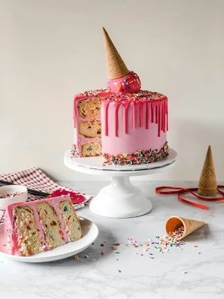 We All Scream For Ice Cream, Right? So What Happens With Ice Cream Dessert Cake?