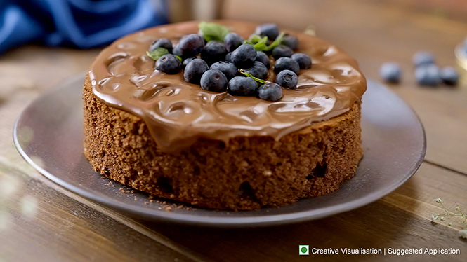 Blueberry Chocolate Cake - Made in Motherhood