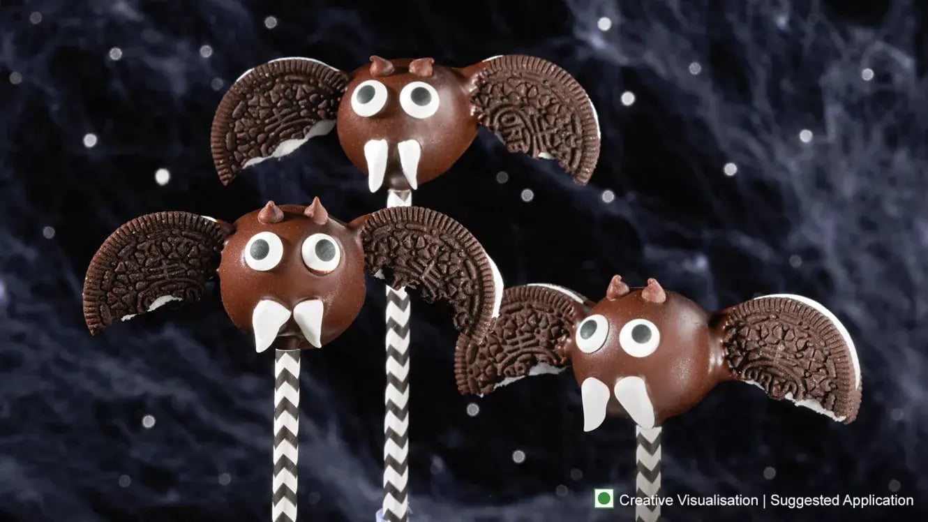 OREO Bat Cookie Ball Pops Recipe