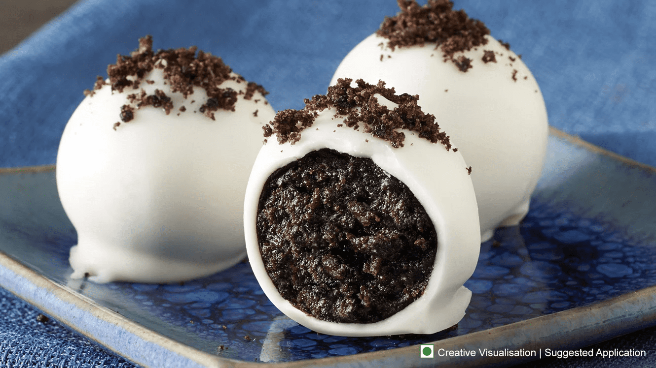 White Chocolate  Oeo Cookie Balls Recipe