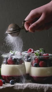 Condensed Milk and Berries: A Perfect Partnership