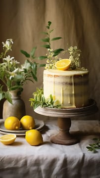 Elegant 1kg Lemon Cake Recipe For A Refreshing Dessert