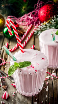 Family-Friendly Peppermint Milkshakes