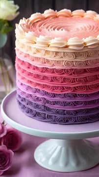 Ombre Cake Designs That Add A Pop Of Colour To Your Party