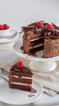 Quick And Easy Eggless Chocolate Truffle Cake Recipe