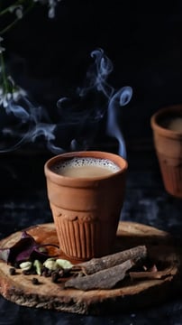 Soothing Sips: Tea and Infusions Enriched with Milk Powder