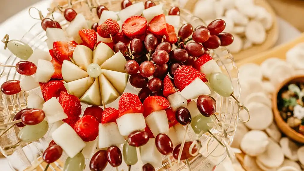 Rainbow Fruit Kabobs