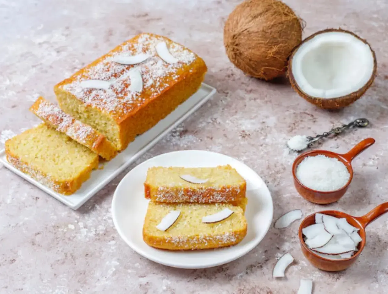 Easy Coconut Loaf Cake Recipe Perfect for Tea Time Indulgence