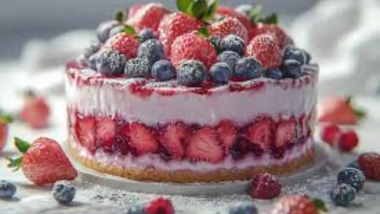 Easy Summer Berry Cake Recipe for Hot Days