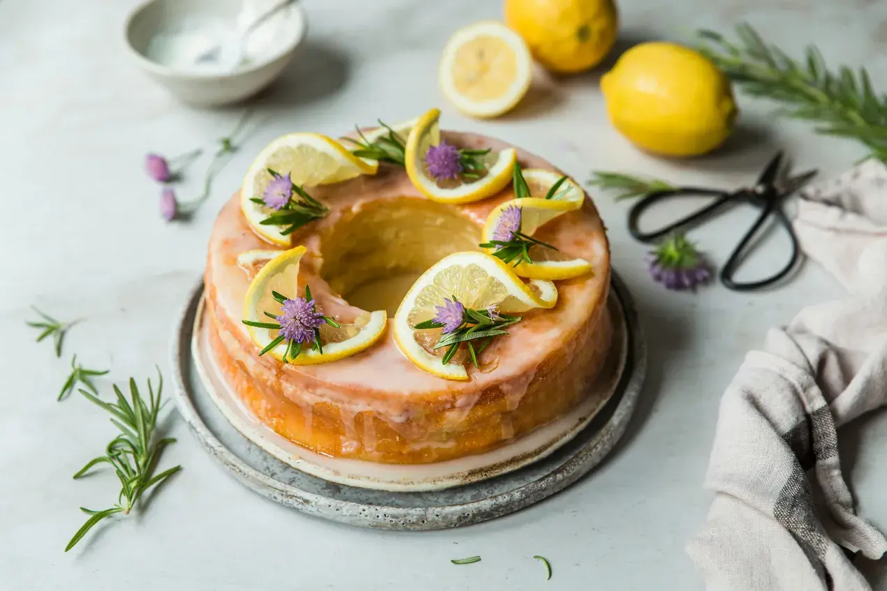 Grab a slice of summer with this perfect lemonade bundt cake