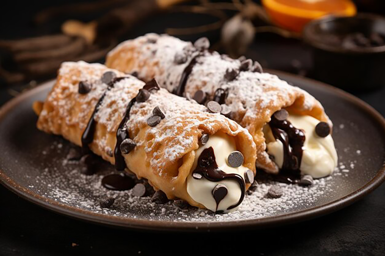 Italian Dessert Pastry: Delight in Creamy Cannoli and Puff Pastry Treats