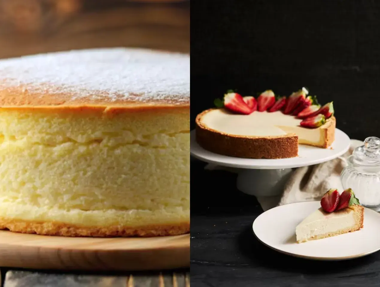 Japanese Cheesecake vs. New York Cheesecake: What’s the Difference?