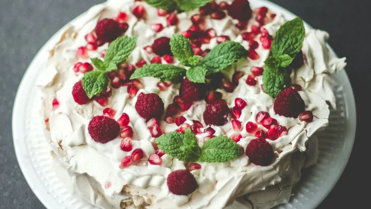 The Best of Fall Fruit Desserts featuring the crown jewel pomegranates