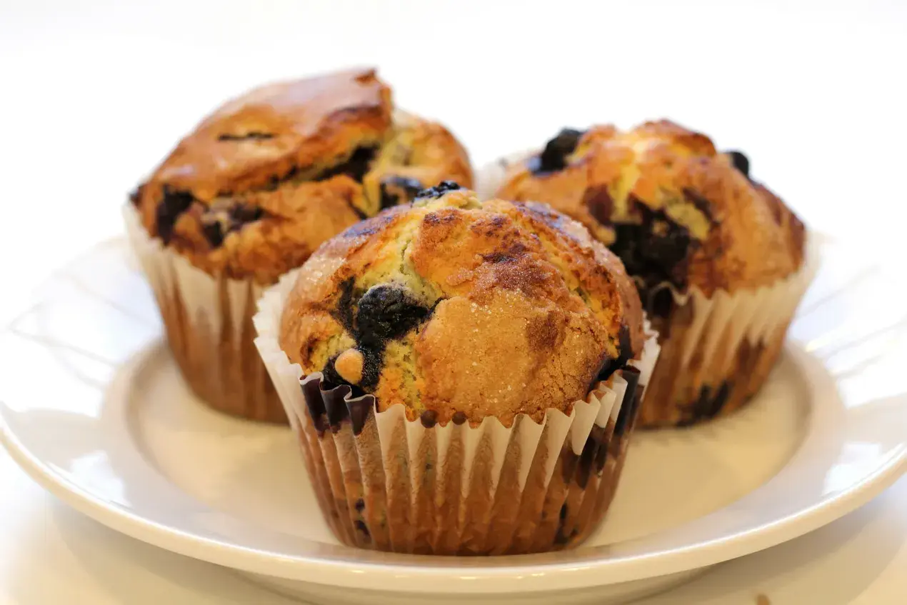 The perfect cake flour banana muffins and more fruity muffins