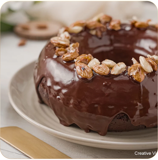 Bournville Praline Cake